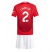 Maillot de foot Manchester United Victor Lindelof #2 Domicile vêtements enfant 2024-25 Manches Courtes (+ pantalon court)